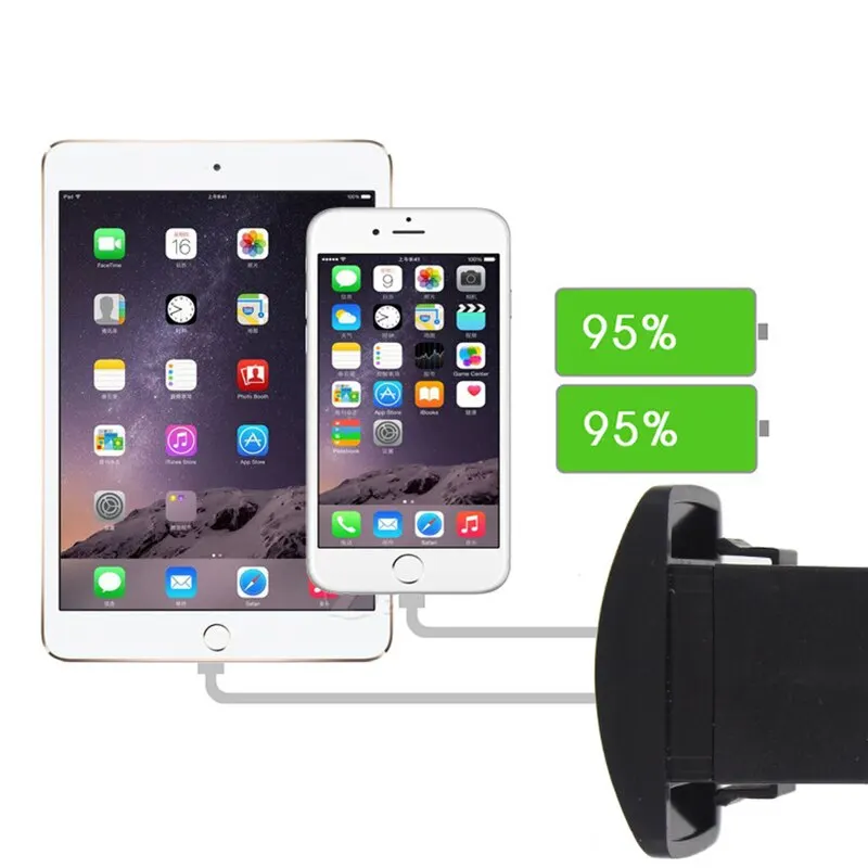 USB 12-24V Dual Car Motorcycle Charger 5V 3.1A Universal Auto Charger for Car Motorcycle Electric Car ATV Boat smile