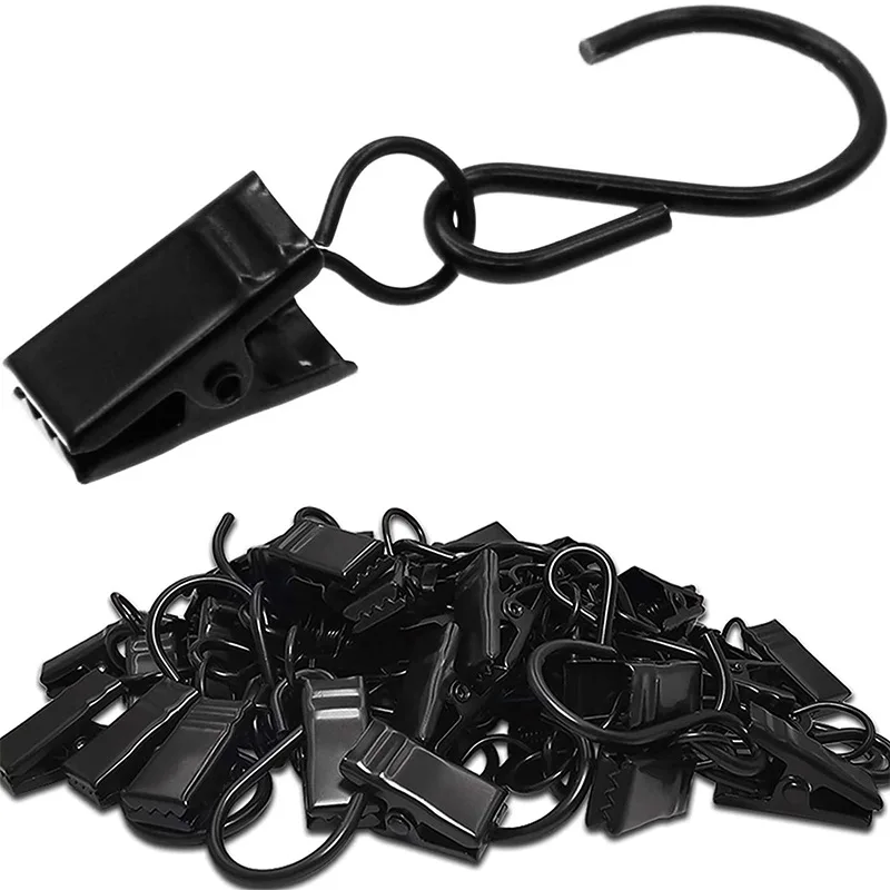 Hooks Hanging 30pcs Metal S Shaped Hanger Hook Hanging Rack Heavy Duty Hooks Clasp For Kitchen Pot Shelf Home Bathroom Storage smile