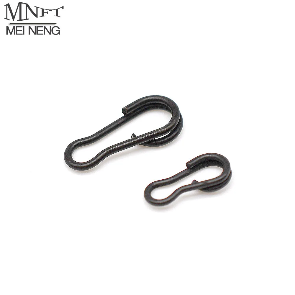 Swivel MNFT 20Pcs Fishing Snap Connector Quick Change ddmysmile Fish Hook Snaps Carp Terminal Fishing Accessories Smile