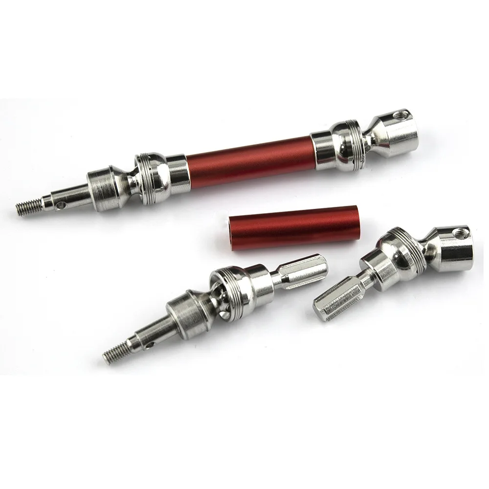 4pcs Metal Front and Rear Drive Shaft for Arrma 3S 1/10 SENTON Granite VORTEKS Old Big Rock V2 Upgrade Parts