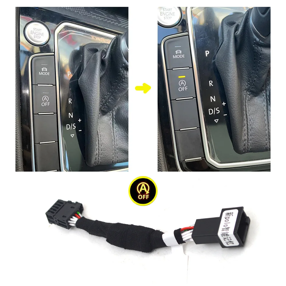 Automatic Start and close Engine Start Control System Sensor Plug Start Stop Cancel For VW Golf 7 7.5 Passat B8 Tiguan mk2 Atlas