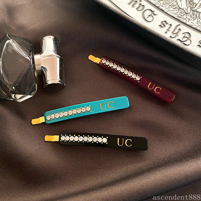 Jewelry Women Designer Hair Clips Brand diamond Barrettes Fashion Hairpins HairJewelry Accessories Gift pins