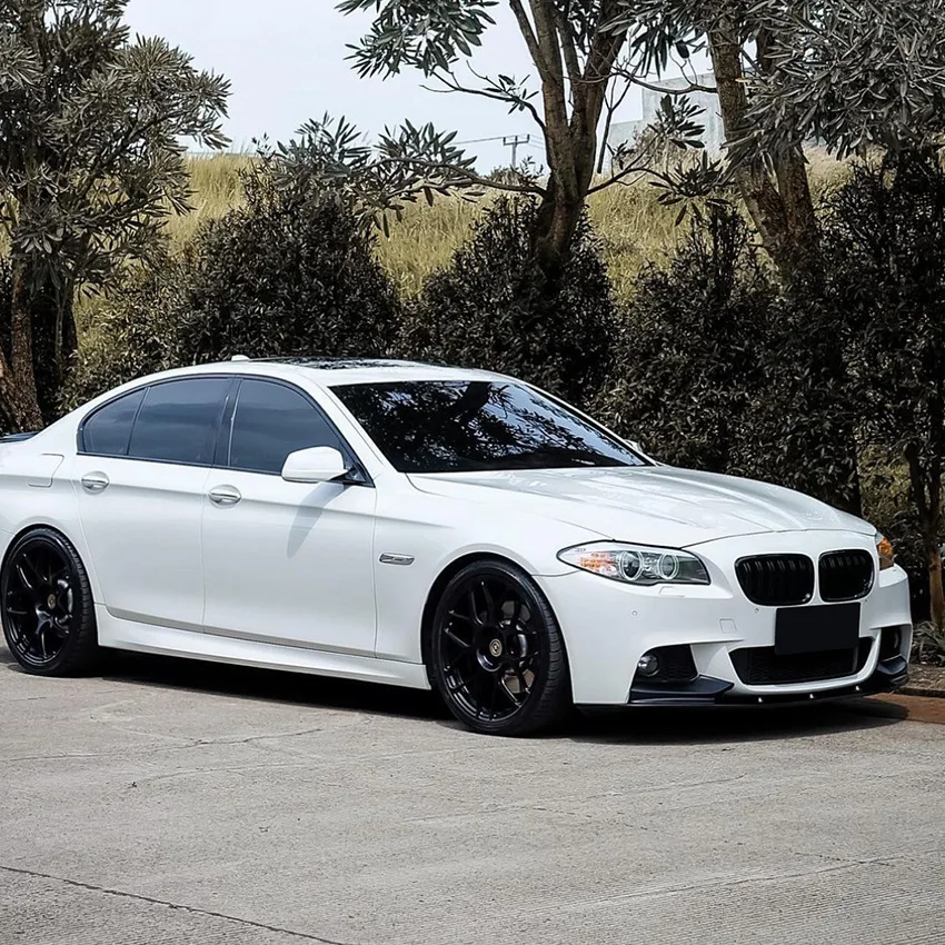For BMW 5 Series F10 F11 M Sport 535i 528i M550d xDrive M Sport 2010-2016 Front Bumpers Lips Spoiler Splitter Diffuser Tuning