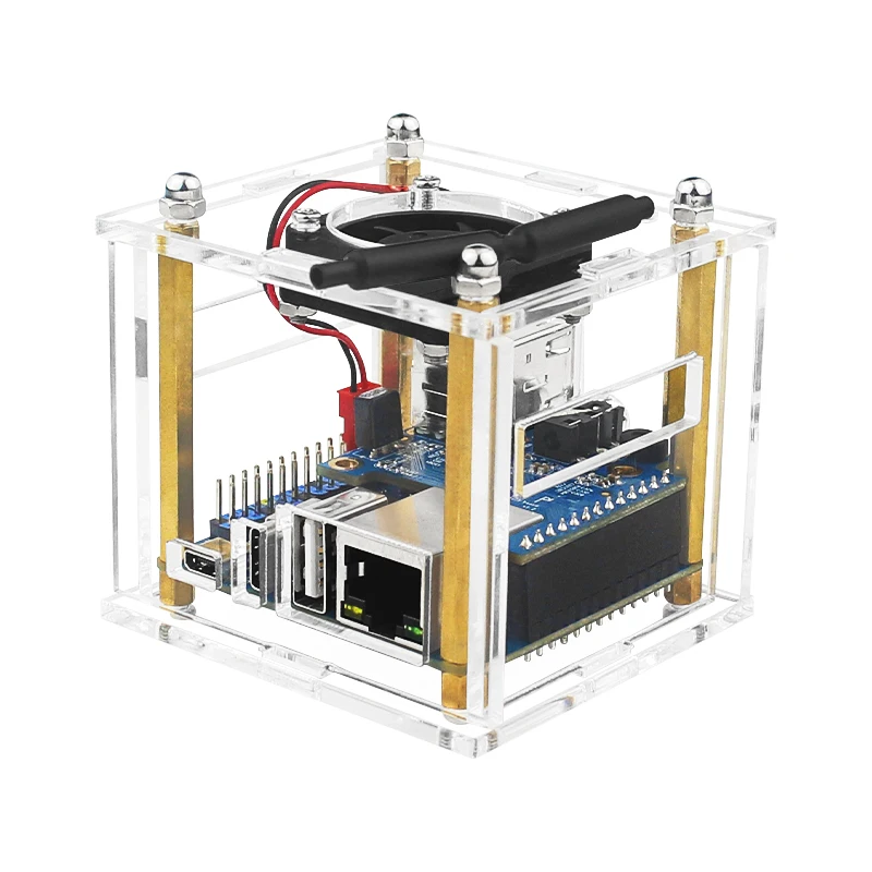 Orange Pi Zero 3 4GB RAM Allwinner H618 64-Bit WiFi5+BT 5.0 Gigabit Ethernet Optional Acrylic Case Fan Heatsink Android Debian