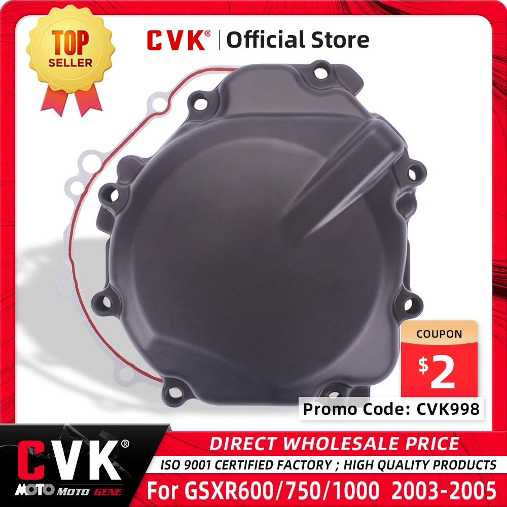 Engine Cover Motor XX Stator Side Cover Shell For SUZUKI GSXR600 GSXR750 2004 2005 K4 GSXR1000 2003 K3 GSX-R GSXR 600 750 1000 smile