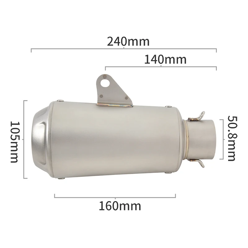 Motcrcycle Exhaust System Escape Modifide Moto Muffler Tube DB Killer Slip On For BMW F900R F900XR F900 R XR F 900 R 2020 2021