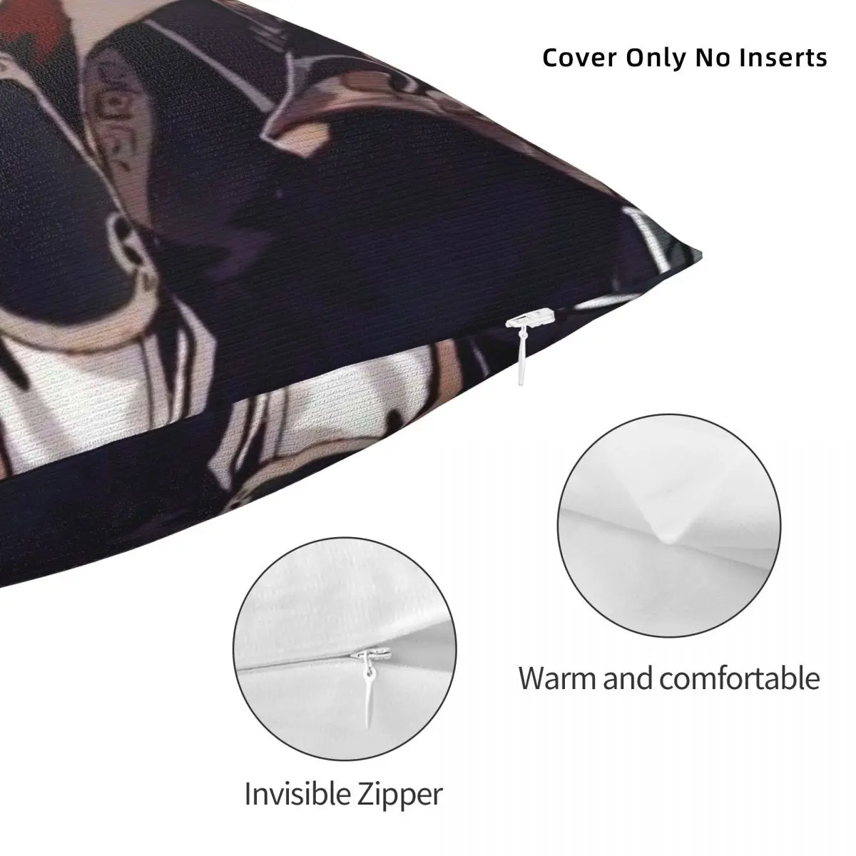 Heaven Mu Officials Qing Blessing Pillowcase Dakimakura Pillow Case Decor Cushions Cover Home Sofa Bed Bedding Creative smile