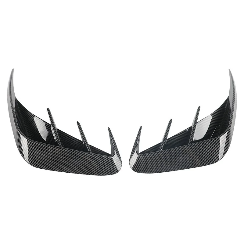 Car Rear Bumper Lip Spoiler Side Air Vent Outlet Cover For Bmw 3 Series G20 G28 318i 320i 325i Accessories 2020 2021