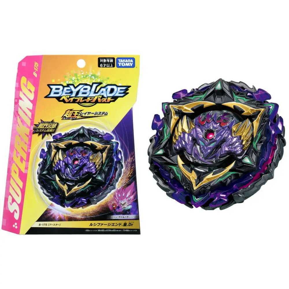 4D Beyblades TAKARA TOMY Lucifer The End Kou Drift Burst Surge Superking Beyblade B-175 DL8A