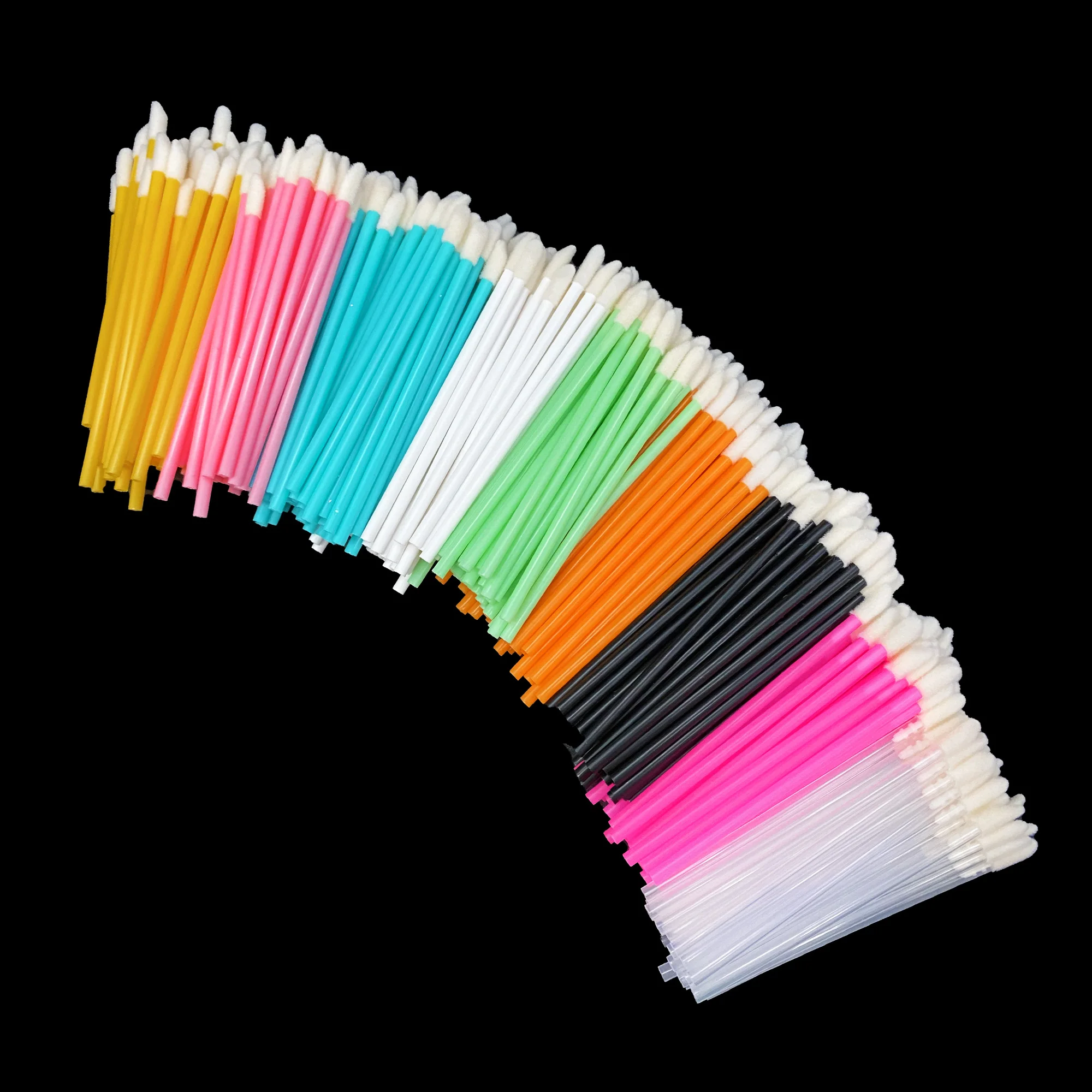 Makeup 50pcs Lip Disposable Brush Lipstick Lipgloss Wands Eyeshadow Applicator Make Up Accessories Maquiagem Makeup Brushes smile