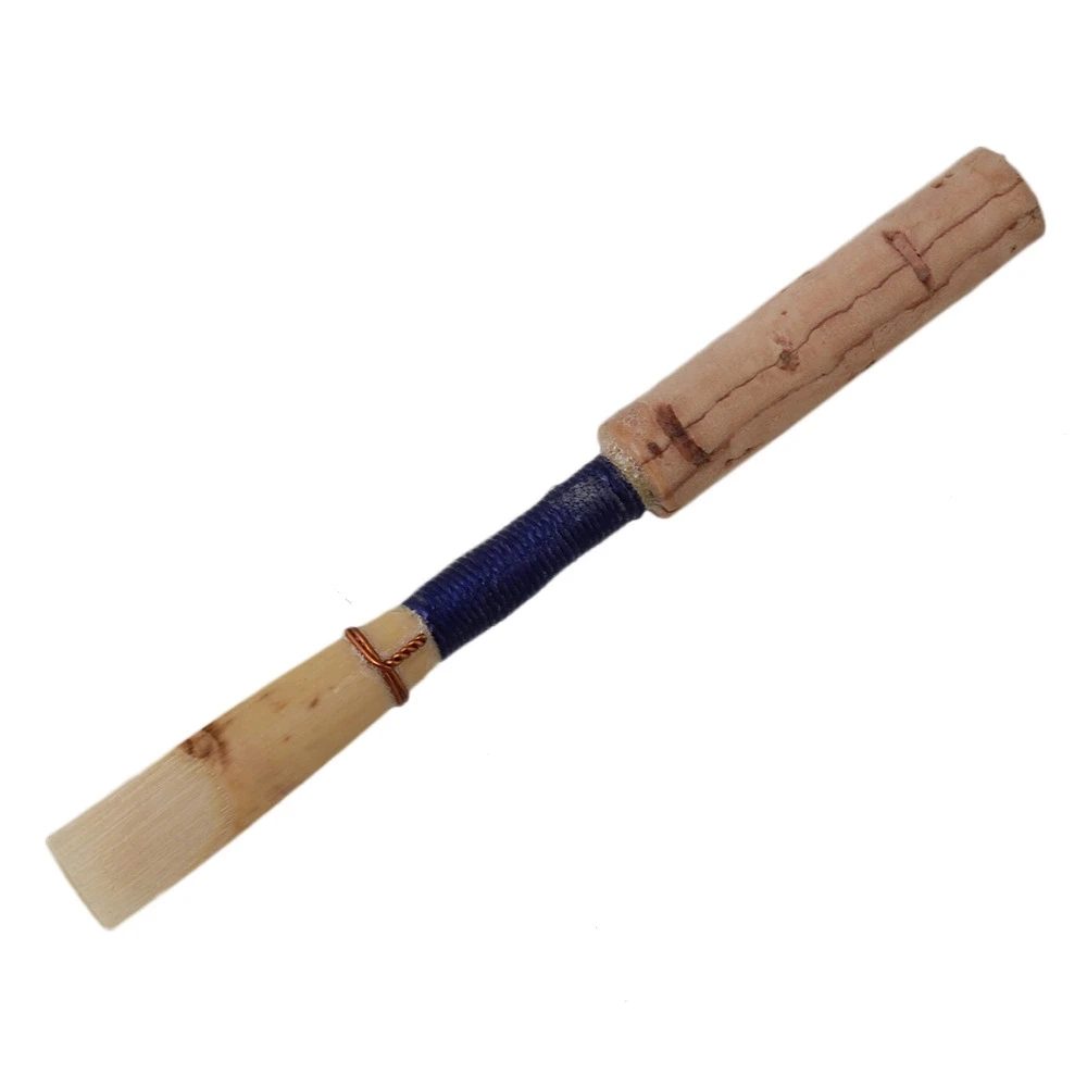 New new Red/blue Handmade Oboe Reeds 2025 Cork Reed Medium W/Case