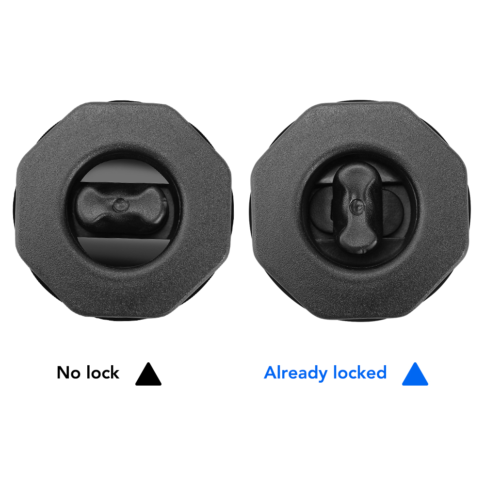 Car Fastener Floor Mat Clips Carpet Fixing Clamps Buckles for Volkswagen golf 4 5 6 7 POLO Tiguan PASSAT TOURAN Scirocco BEETLE