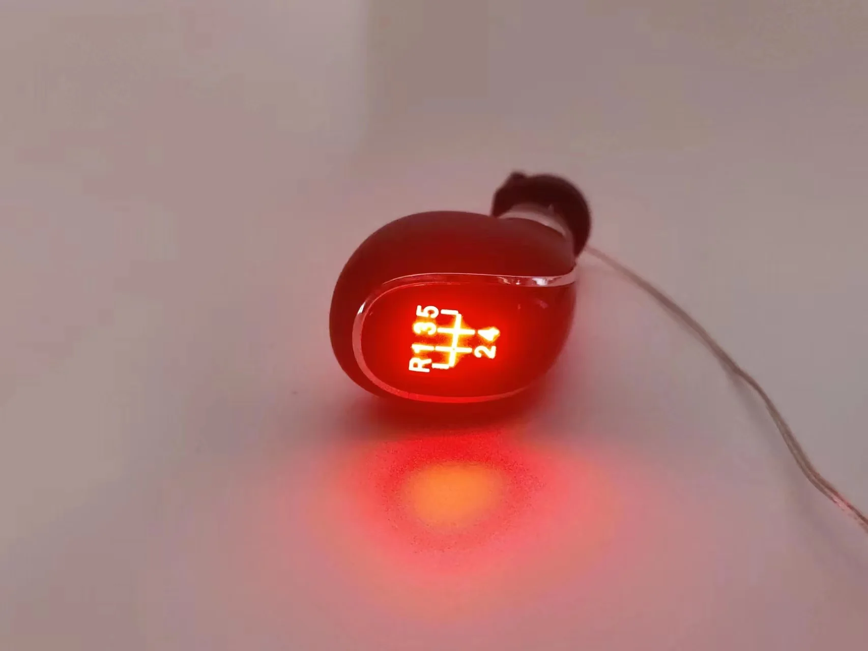 light Car Back LED Gear Shift Knob Manual Shifter Lever Gear Knob for Buick Excelle GT/XT 2009-2014 smile