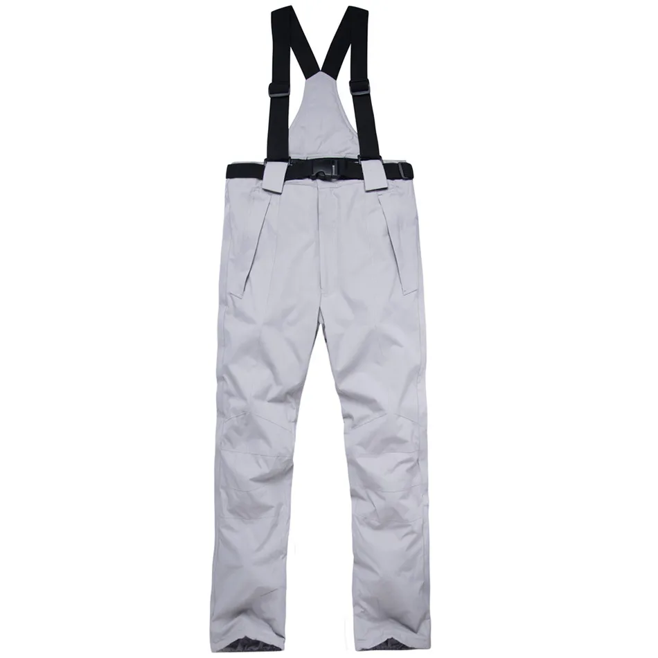 Warm Women Thick New ddmysmile Men Ski Pants Winter Outdoor Sports Suspender Pant Snowboard Trousers Waterproof Windproof Skiing Clothes Smile