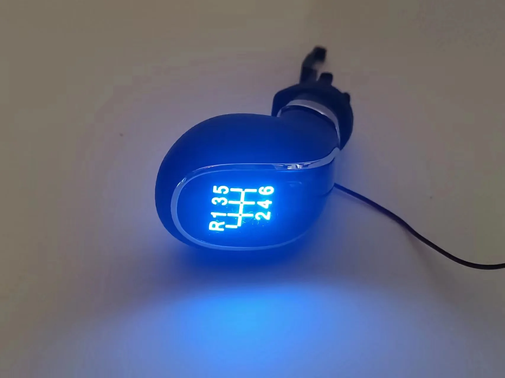 light Car Back LED Gear Shift Knob Manual Shifter Lever Gear Knob for Buick Excelle GT/XT 2009-2014 smile