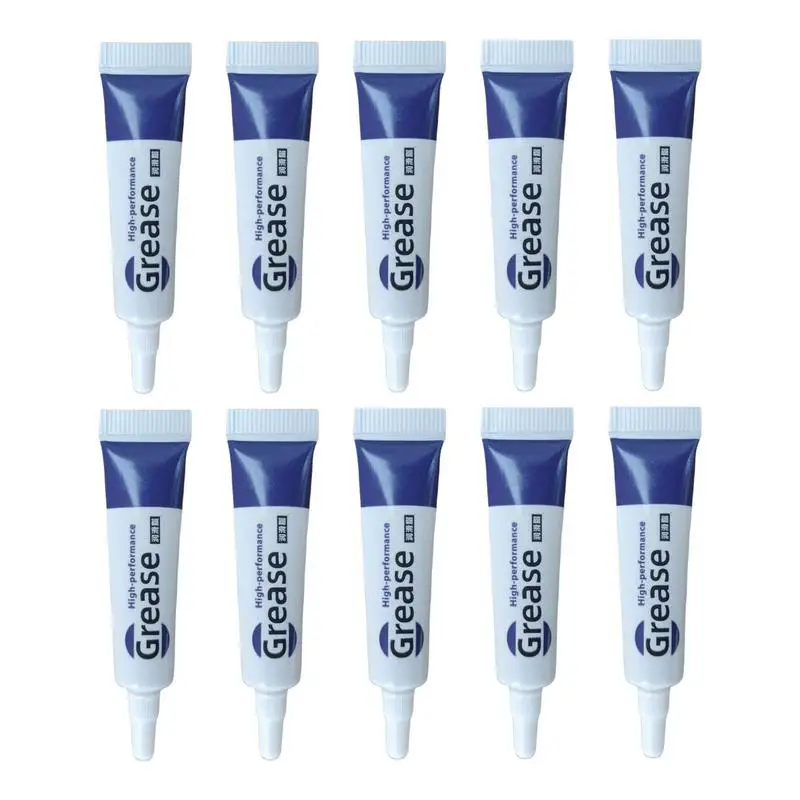 10pcs 3g Silicone Lubricant Grease For Seal V alve O Rings Ring Car Faucet Plumbers Home Improvement Coffee Machine Lubric