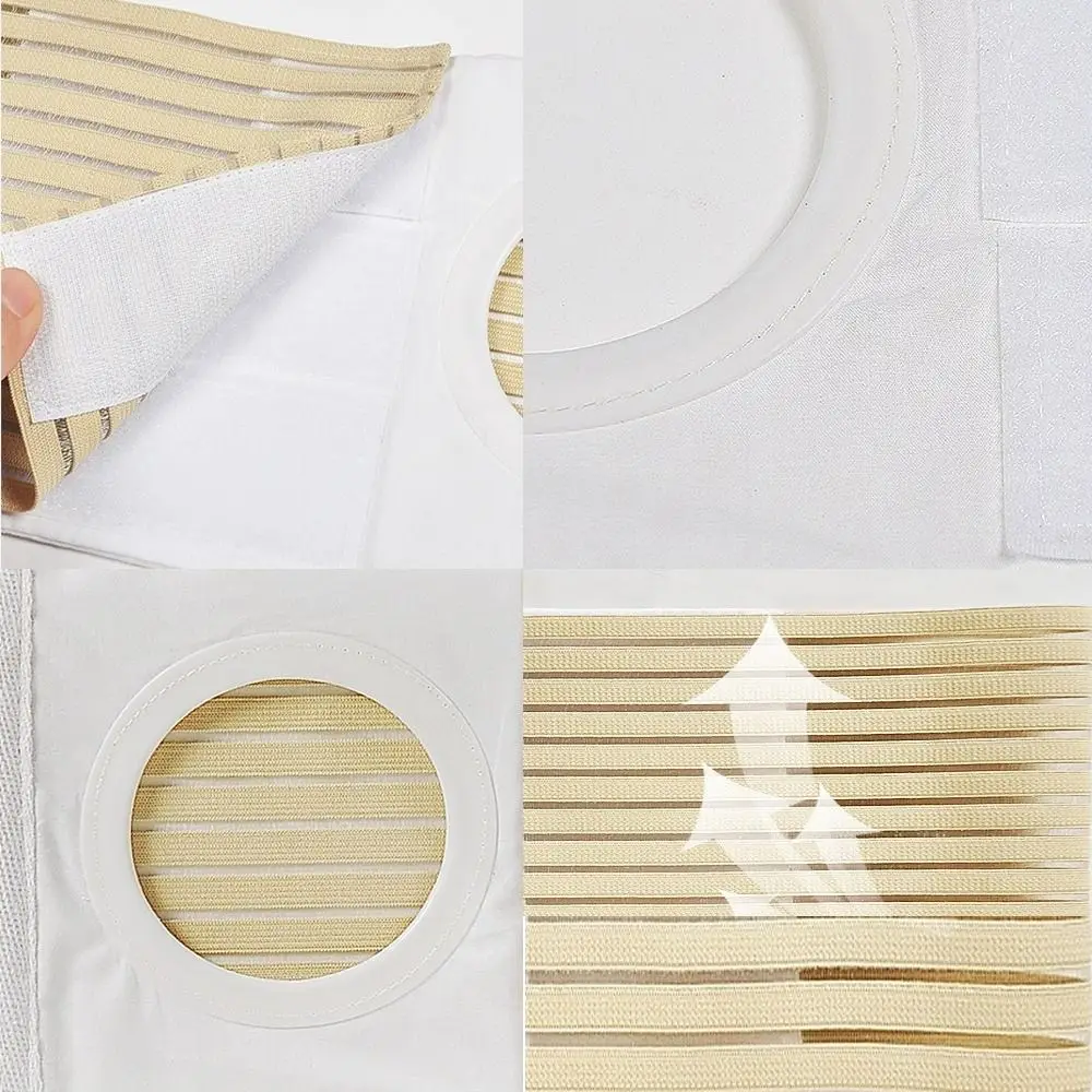 Care Elastic Stoma Strap Comfortable Colostomy Belt Ostomy Belt Abdominal Binder Brace Ostomy Hernia Support