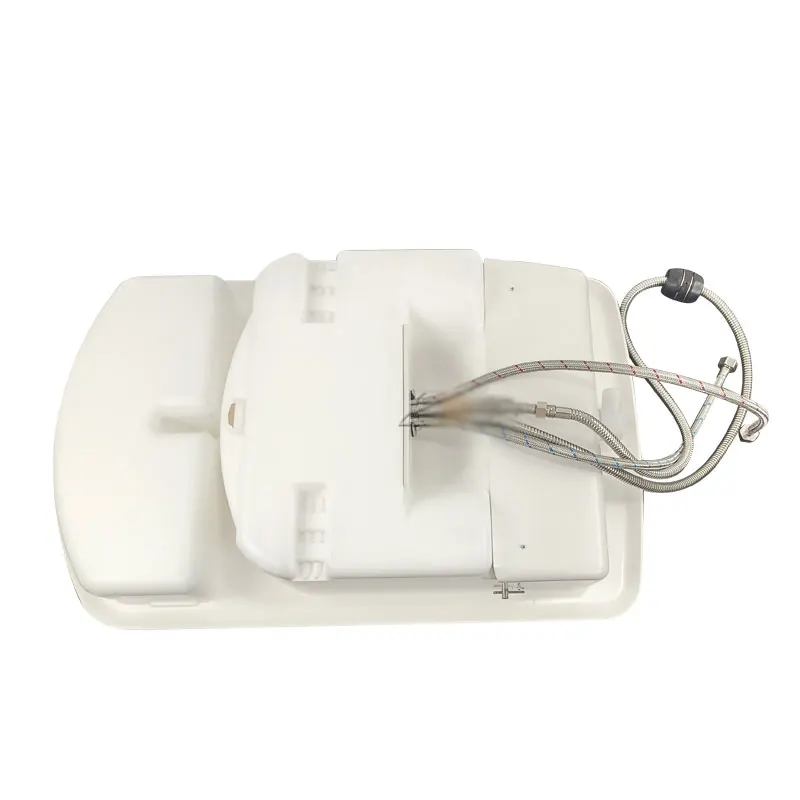 RV Motor Home Caravan Apartment Acrylic Abs Built-In Foldable Bathroom Washroom Toilet Sink Campervan Accessories