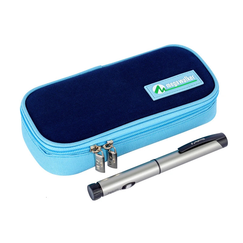 MegaWalke Insulin Cooler Bag Portable Insulated Diabetic Insulin Travel Case Cooler Box Bolsa Termica Aluminum Foil ice bag 240514