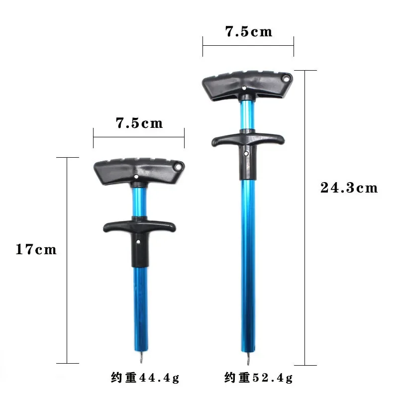 Remover 1pcs Fishing Hook Tool Fishing Lure Remover Aluminum Tube Hook Detacher Portable Fish Hook Out Extractor Vissen smile