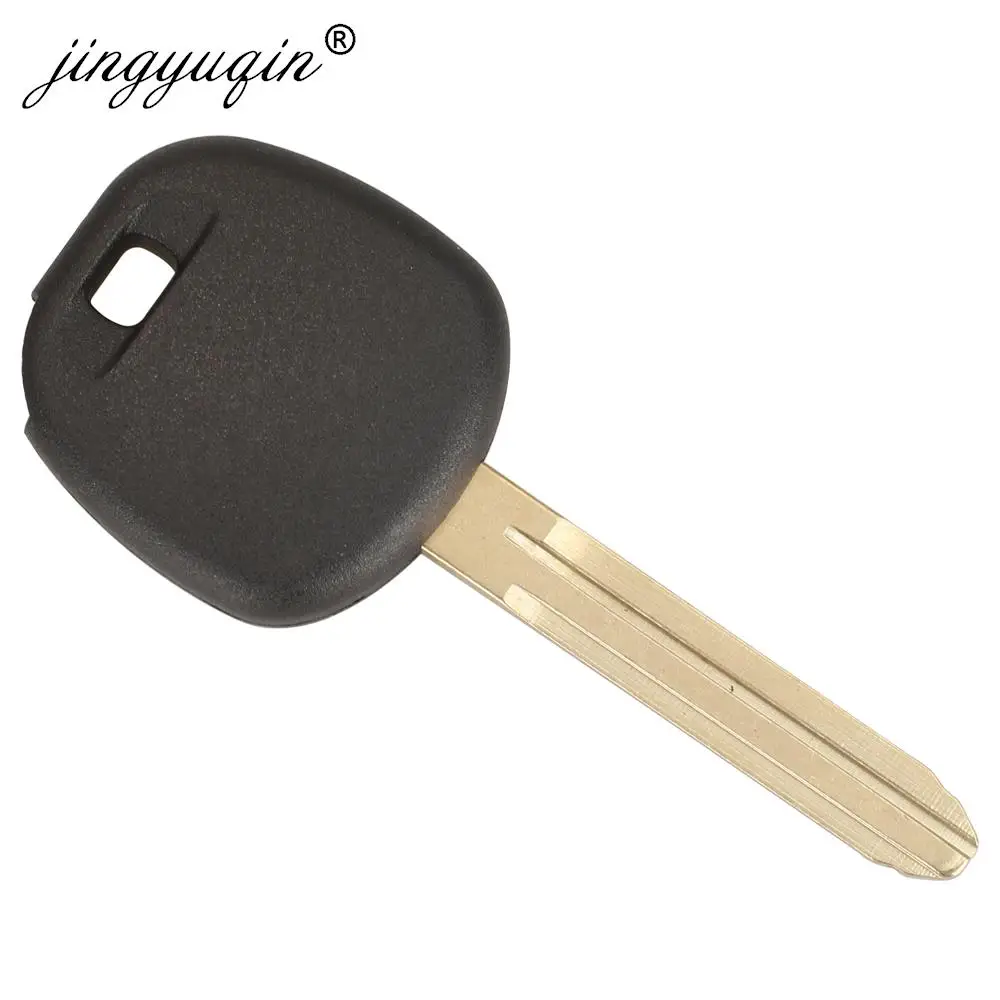 Replacement Key 10pcs/lot jingyuqin Case For Toyota Toyota Corolla Yaris Avensis Transponder Key Shell TOY48/TOY43 Blade No Chip smile