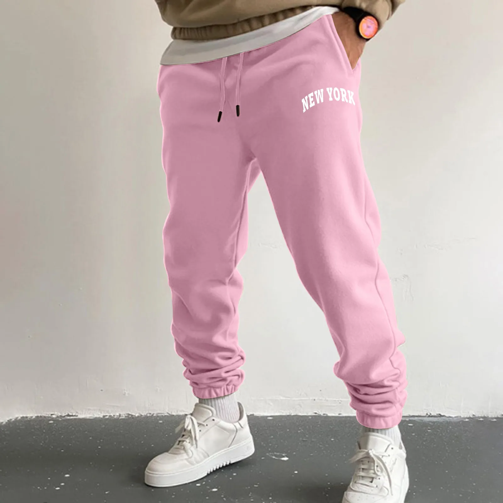 Jogging Letter New York Pants Men Sport Sweatpants Running Pants Pants Men Joggers Trackpants Pants Bodybuilding Trousers 2023 smile