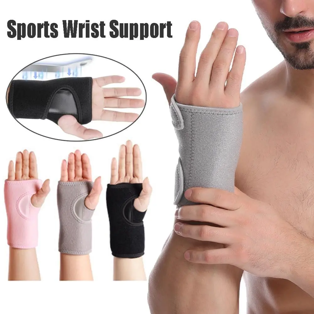 Splint Tunnel Carpal Safety Arthritis Sprain Wrap Protector Wristband with Steel Wrist Hand Brace Wrist Hand Support smile