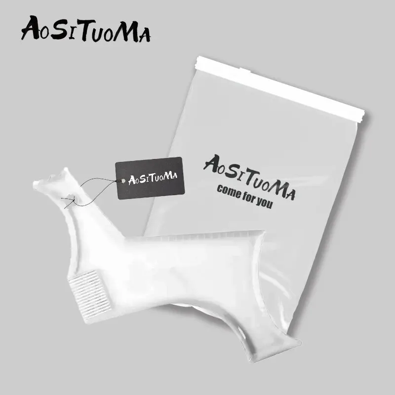 Clear Comb Beard Styling Beard ddmysmile Ruler Men's Care Comb Sideburns Beard Trim Contour Tool Smile