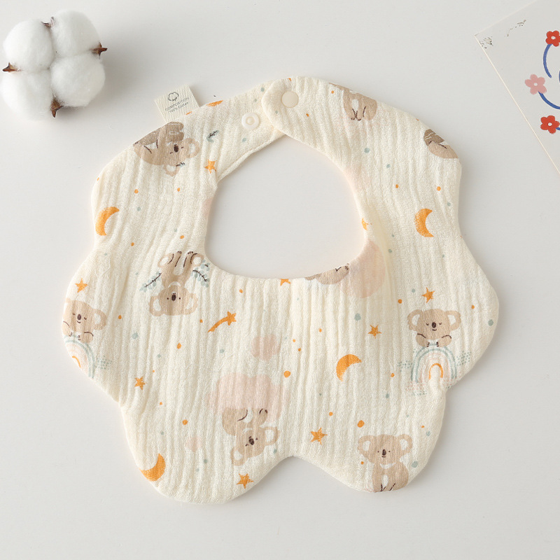 2025 Newborn Baby Bibs Infant Burp Cloths Baby Stuff Feeding Drool Bandana Saliva Towel Toddler new Bib Baby Accessories Dropshipping