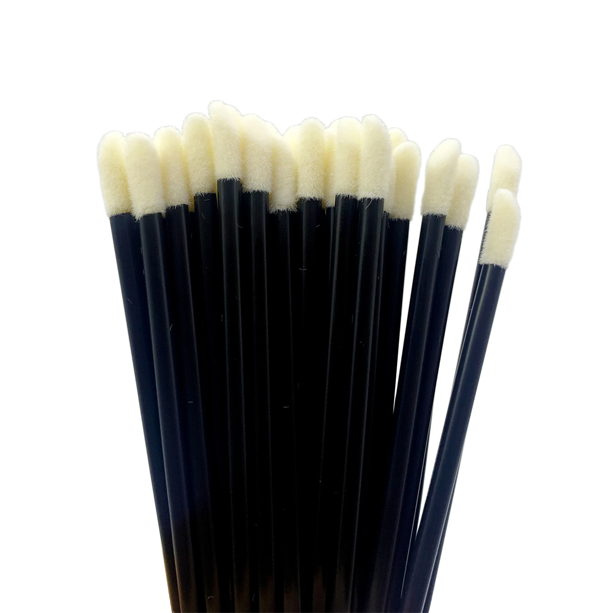 Disposable Lip Brush 50/5pcs Eyelash Makeup Lipstick Lip Gloss Wands Cosmetics Cleaner Applicator Eyeshadow Brushes Tools smile