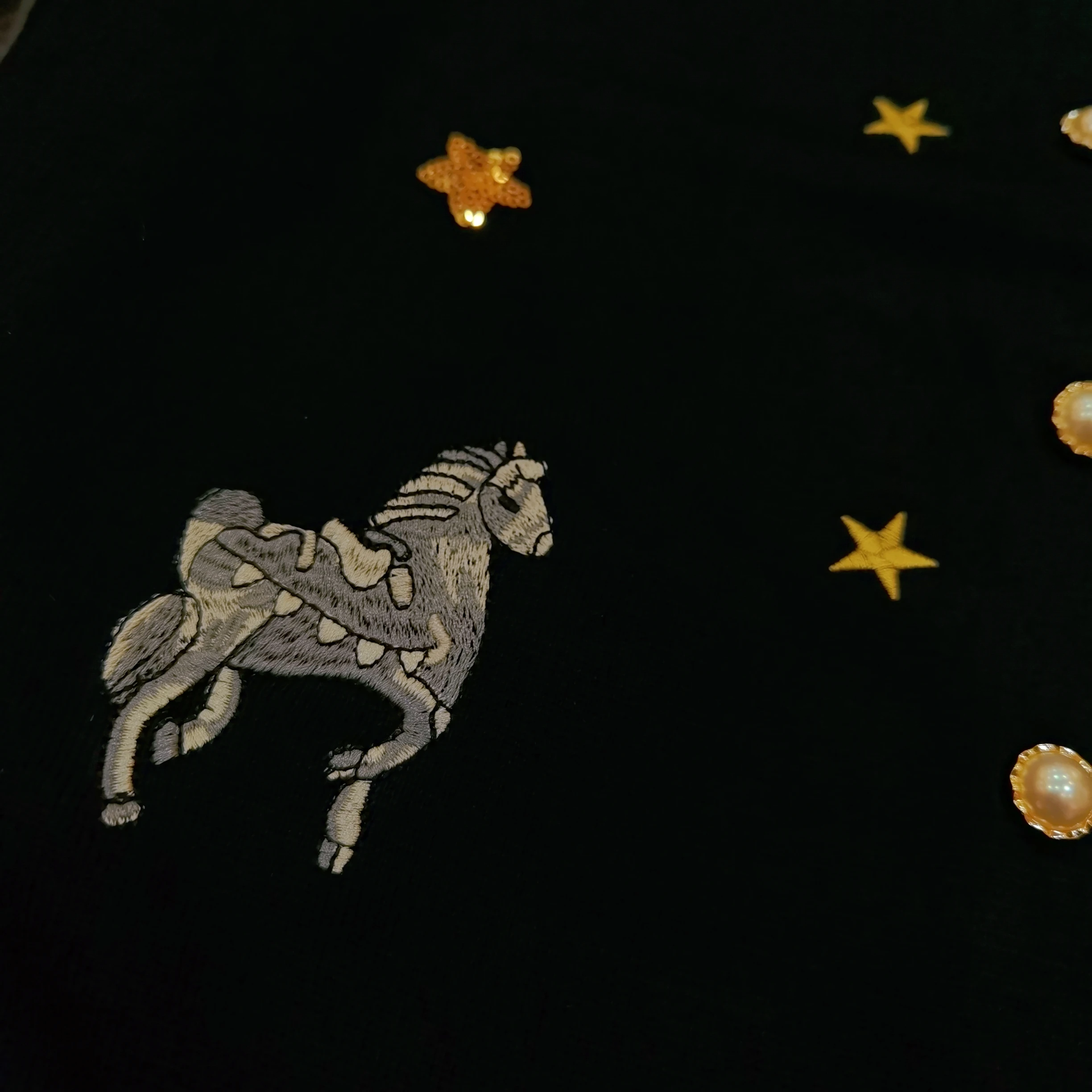 Early Cardigan Casual Style Fall New Embroidered Needle Knit Women Sweater Jacket ddmysmile Tops Smile