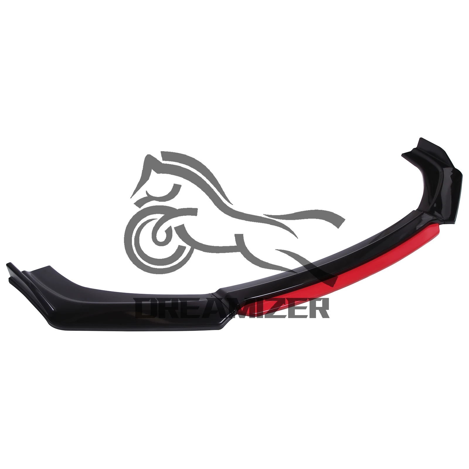 Car Front Bumper Lip Auto Chin Spoiler Splitter Diffuser Body Kits Scratch Trim Air Dam For Honda Accord 8th 2008-2010