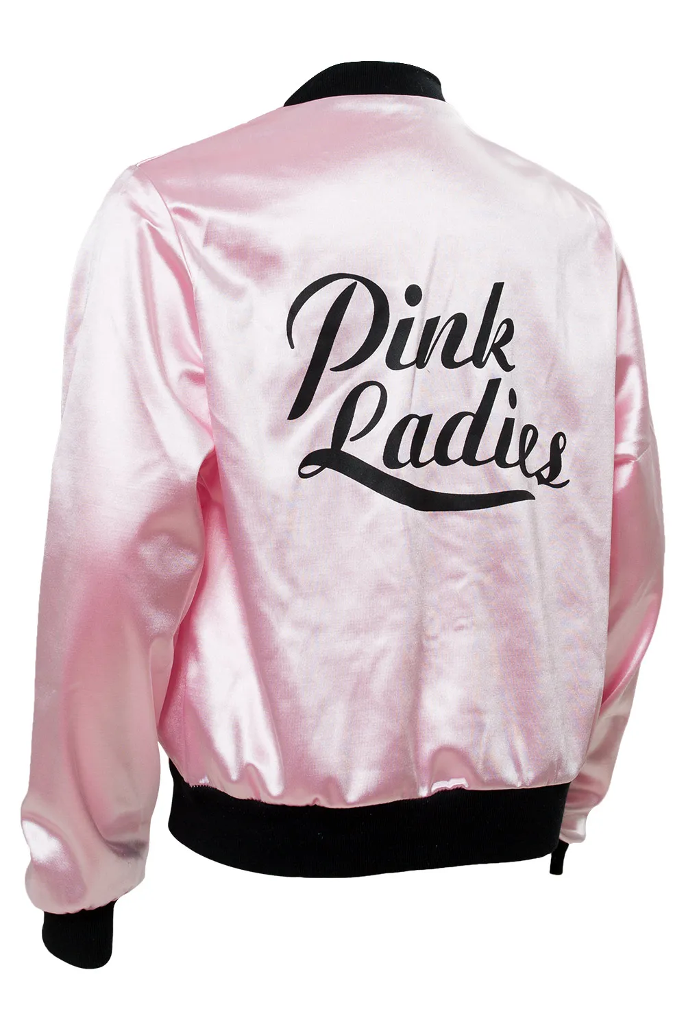 The Grease Cosplay Costume Pink Ladies Gang Girls Jacket Kids Retro Fancy Cheerleader Pink Jacket Coat Autumn Halloween Party smile