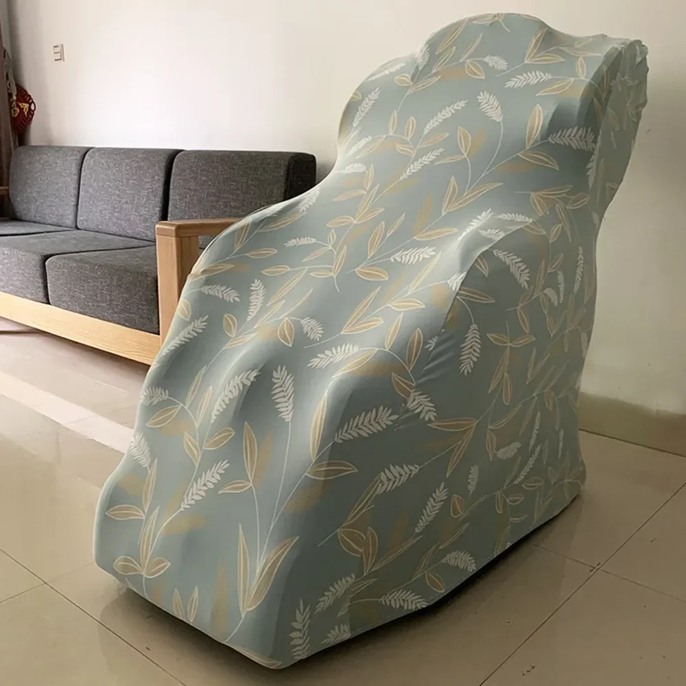 Chair Stretch Electric Massage Elastic Full Cover Home Furniture Back Backrest Massage Chair Cover Case Chair Covers Dust Covers smile