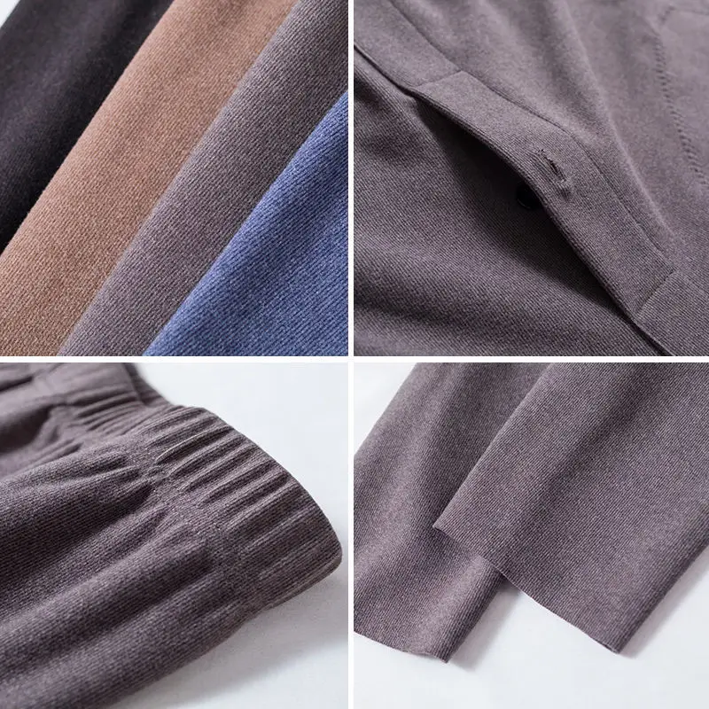 Thermal 2023 Men Long Skin Friendly Underwear Winter Warm Long Pants Male Soft Elastic Leggings Solid Comfortable Clothing C86 smile