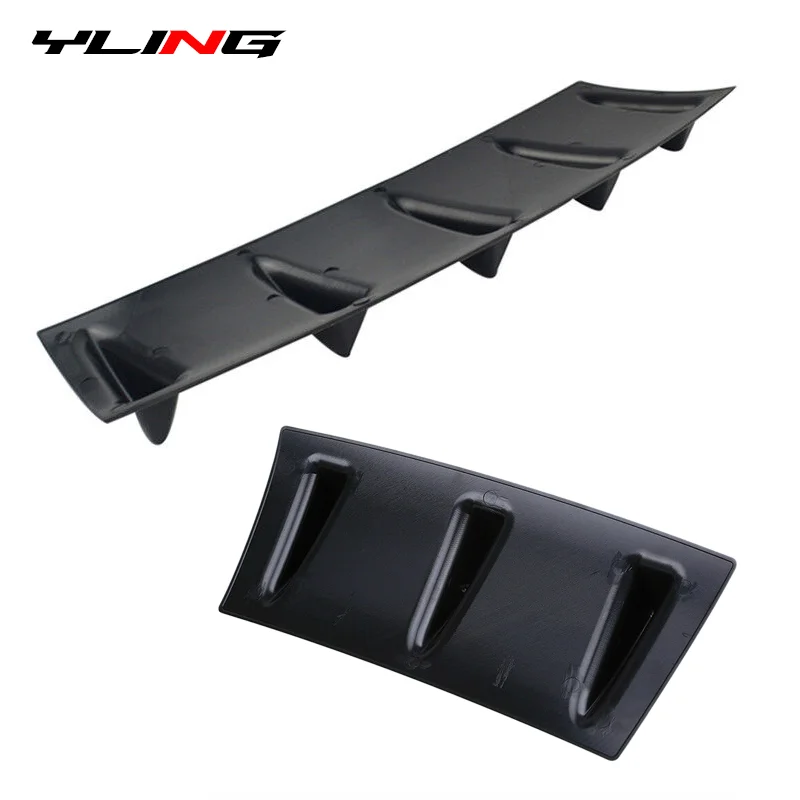 Car Rear Bumper Spoiler Diffuser Protector For Goft 5 6 7 Gti Mk7 BMW E39 G20 Passat B7 Peugeot 308 Opel Insignia Suzuki Swift