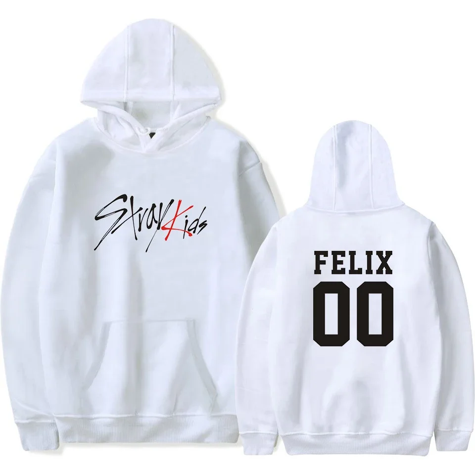 2024 Stray new Kids 2025 Hoody Kpop Unisex Sweatshirts Bang Chan Hyunjin Kim Seungmin Fans Clothes Pullovers Korean Style Loose Hoodies
