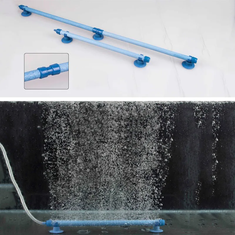 7 inch 10 inch Colorful Aquarium new Oxygen Pump Fresh Air Stone Bubble 2025 Bar Aquarium Fish Tank Aerator Pump Air Pump Sand Stone