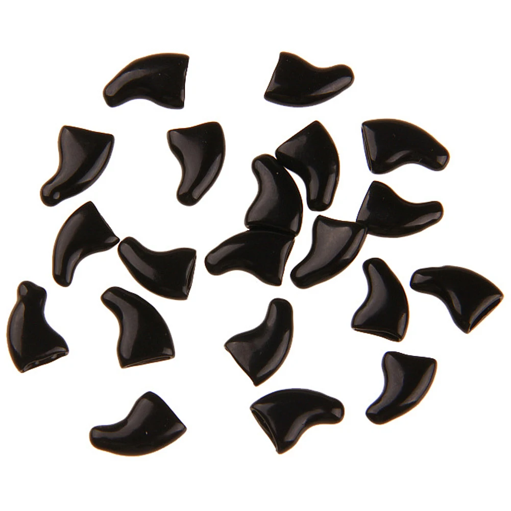 Cat 20pcs Soft Silicone Nail Cap Cat Paw Claw Pet Nail Protector Cat Nail Cover Pet Nail Protector Kitten Cat Pet Products smile