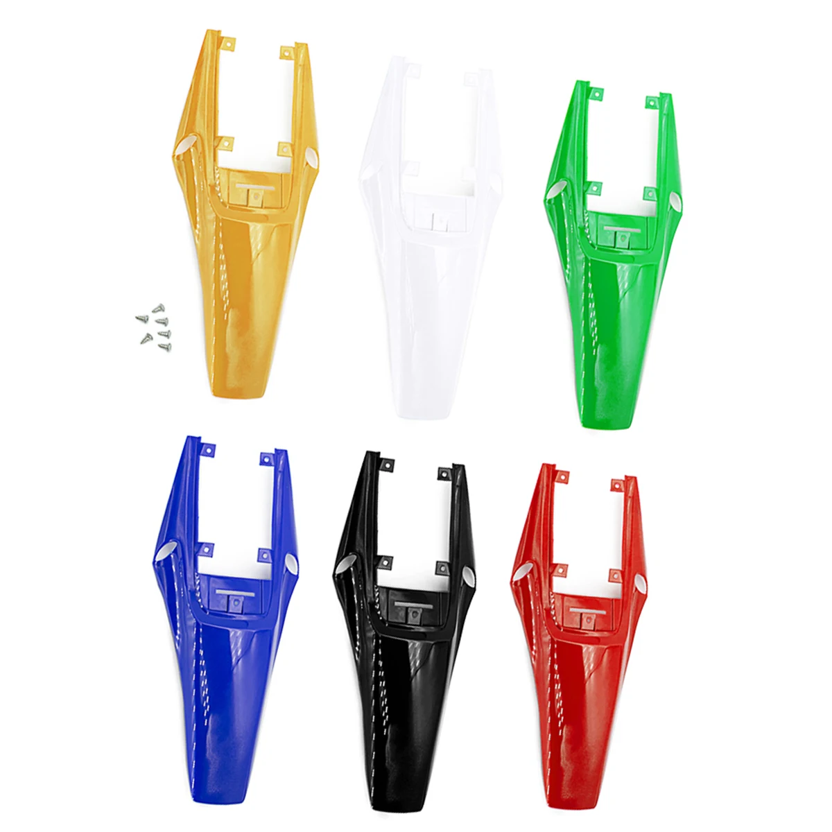 Plastic Cover APOLLO Fairing Kits ORION 110CC 125CC 150CC DIRT BIKE PLASTICS LONG STYLE 550MM Rear Fender