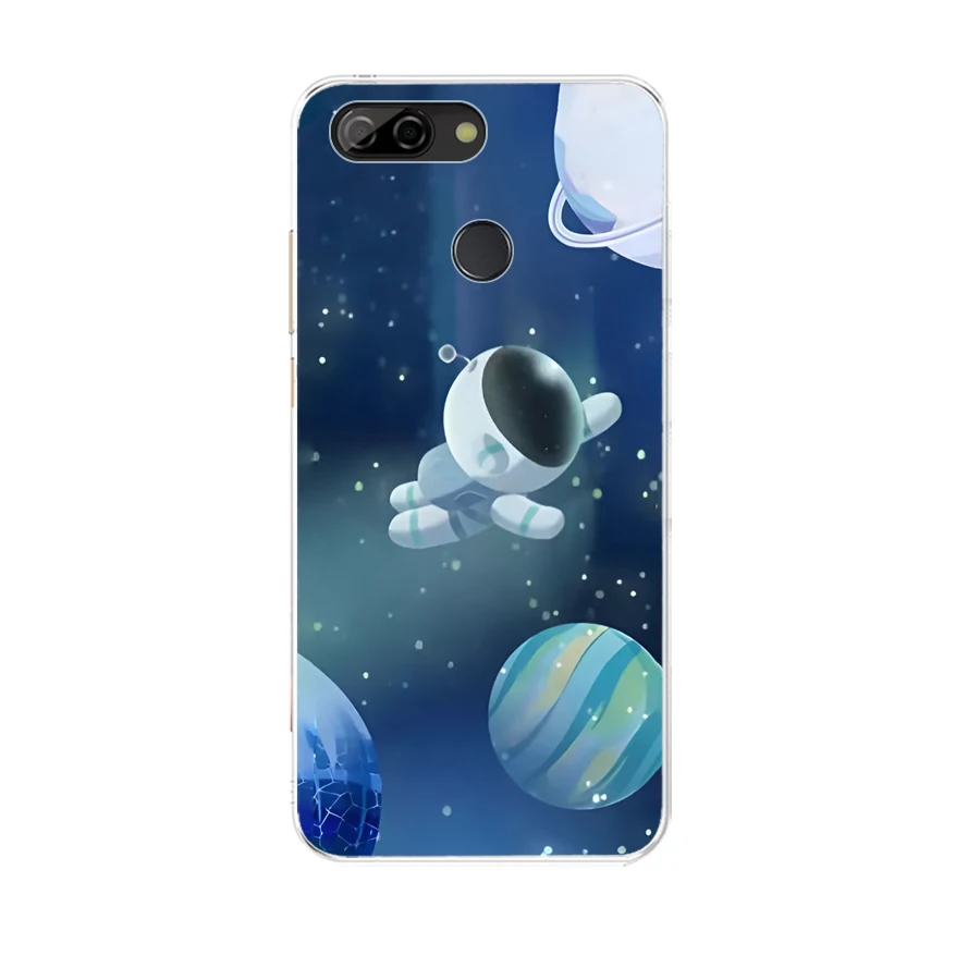 Case For Cover Silicone ZTE Blade V9 Vita V10 Vita Cases coque bumper back cover design protective soft tpu smile
