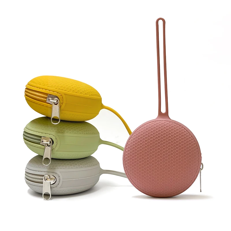 Pacifier 1pcs Zipper New Box Baby Pacifier Holder Portable Soother Container Box Food Grade Nipple Case Baby Nursing Accessories smile