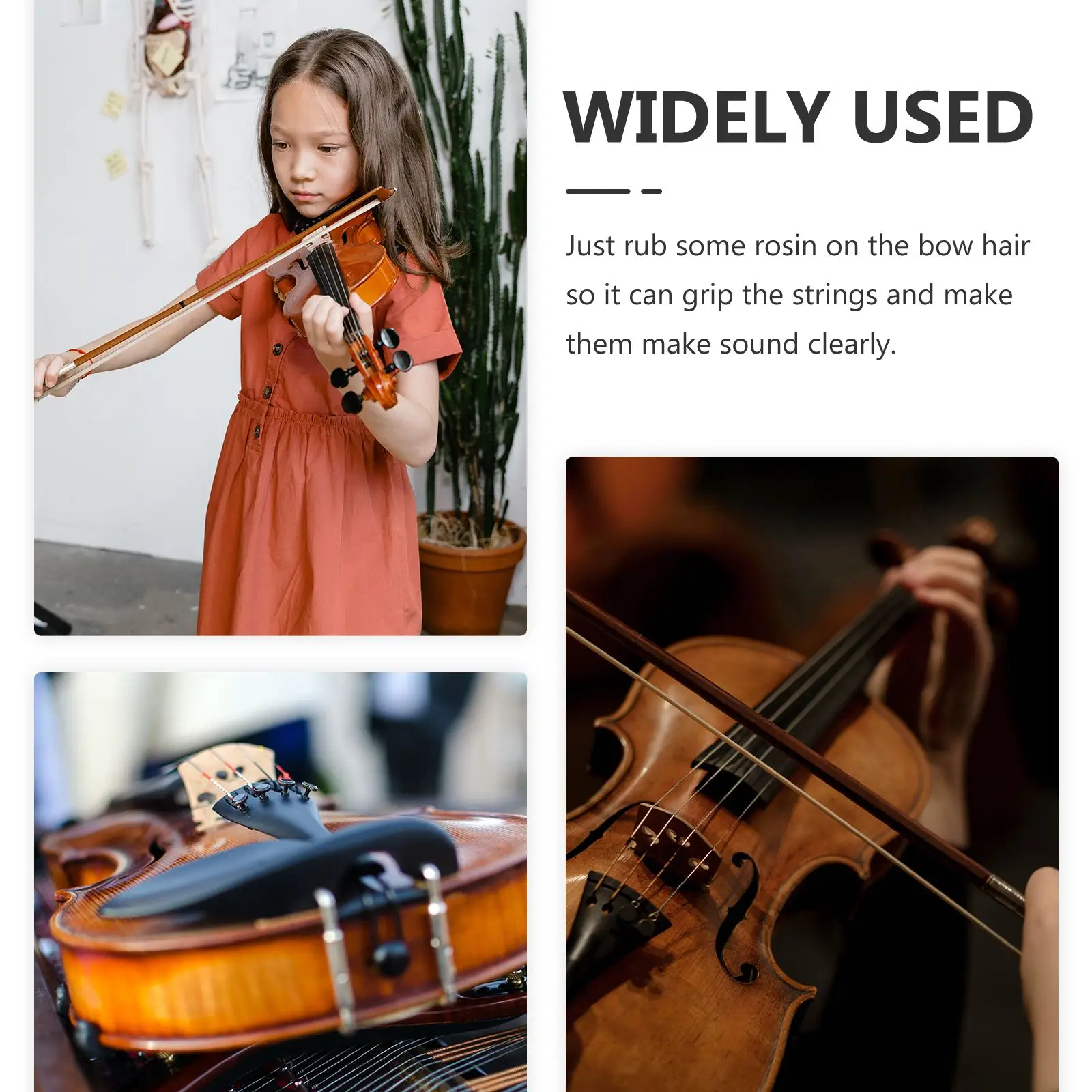 Rosin Violin Cello Handmade Black Rosin Resin Repair Parts Nature Material Erhu Strings Rosin Stringed Instrument Accessories