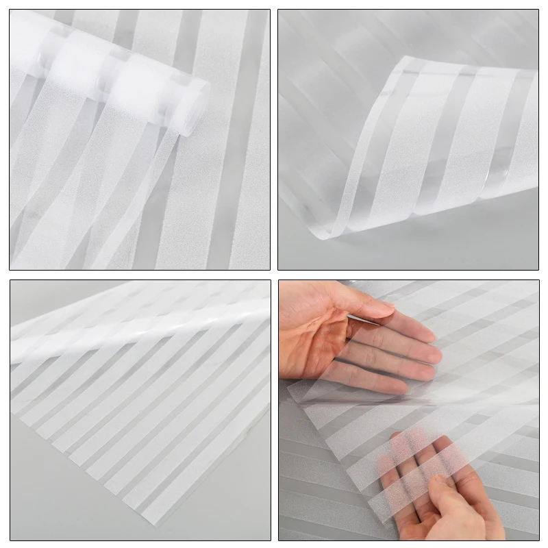 Film Privacy 3D Window Decorative Window Vinyl Static Cling Window Sticker Non-Adhesive Stained Removable Glass Window Decals smile