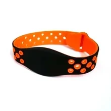 IC 13.56MHz S50 NFC Wristband Silicone Adjustable Bracelet Wrist Band RFID Smart Chip Read Only For Swimming Pool Sauna Door