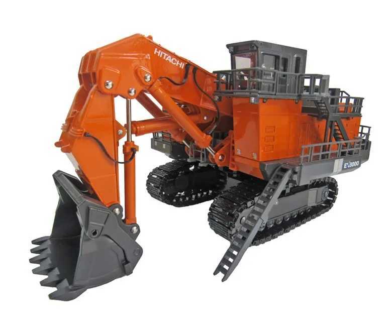Diecast Model Cars Newly arrived die-casting toy model gift 1 87 scale Hitachi EX8000 hydraulic excavator engineering machinery alloy model seriesL260