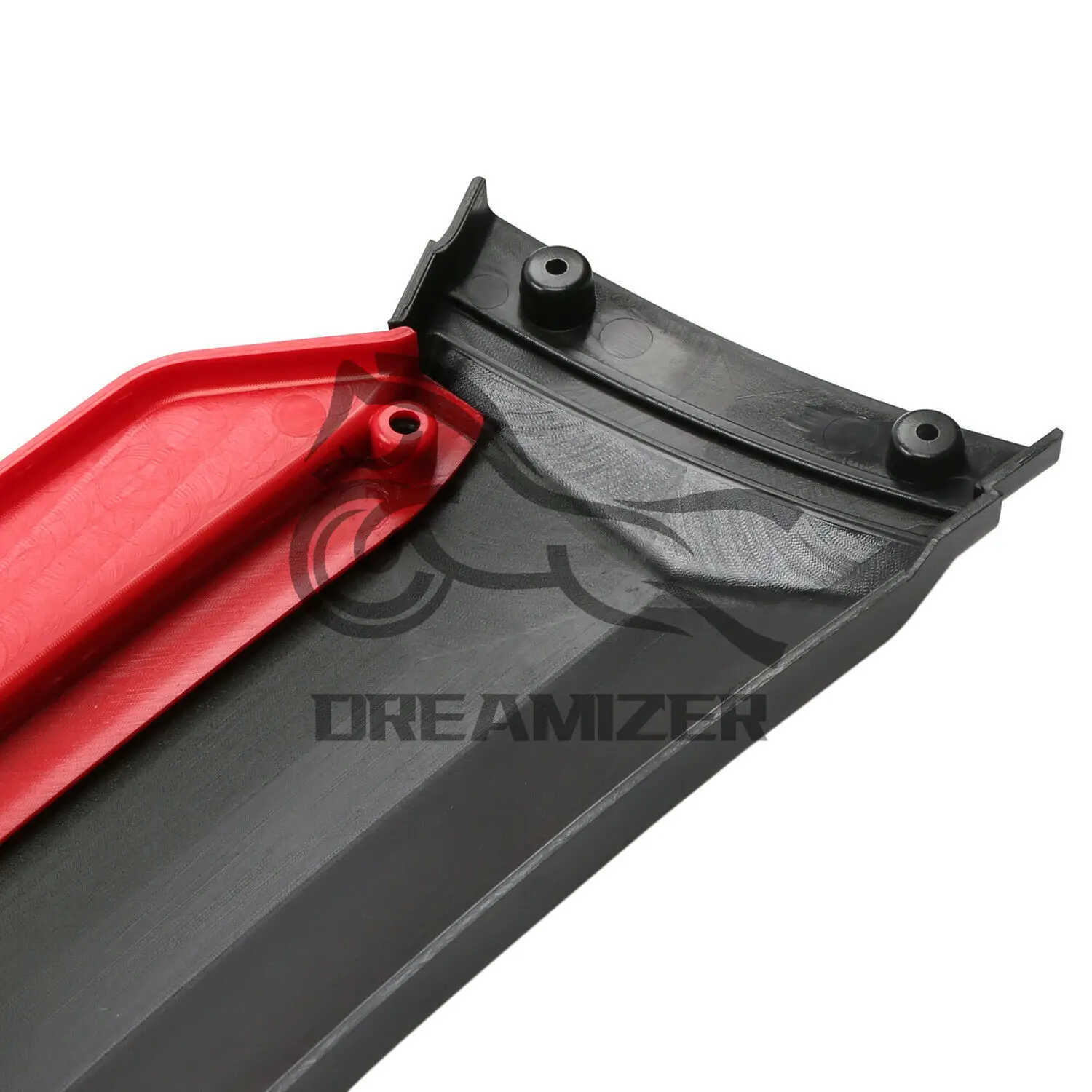 Car Front Bumper Lip Auto Chin Spoiler Splitter Diffuser Body Kits Scratch Trim Air Dam For Honda Accord 8th 2008-2010