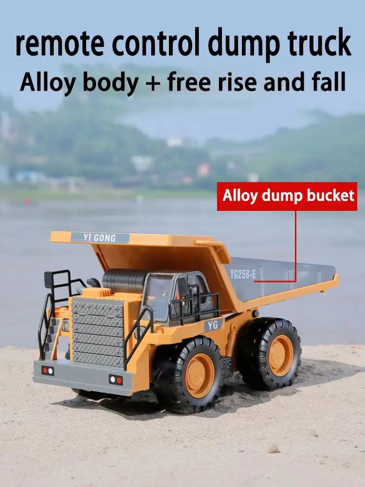 Remote Control Excavator Gesture Radio Crawler High Speed Off Road Climbing Car Men's Children's Toy Bulldozer Boy Rc Truck Gift