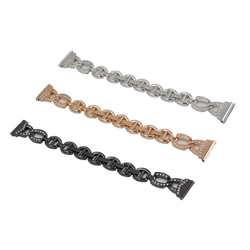 Bracelet Metal Case Dia Protector For Huawei Band 6/7/8 Smart Band Strap For Honor band 6/7 Protective Cover Shell Watchband smile