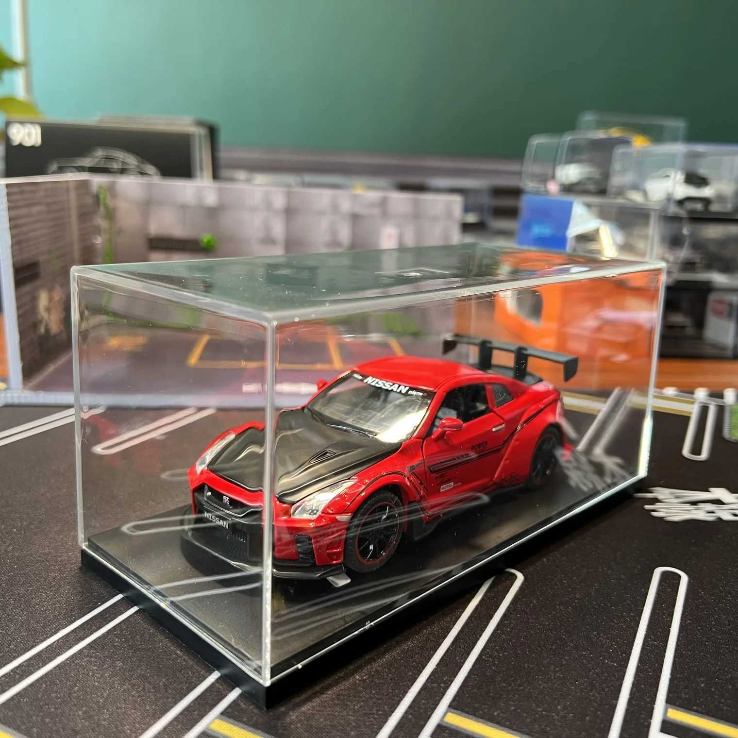 Cars Diecast Model Cars 1/64 1/32 1/43 Die cast model automotive acrylic display box d240527
